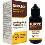 Durasol Antiseptik Solüsyon Povidon İyot Çözelti % 10 100 ml 1 Adet