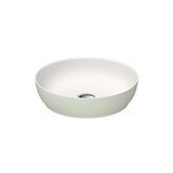 Duravit 266000fh00 Sivida Durocast® Çanak Lavabo Ø 40 Cm Beyaz /Yeşil