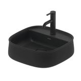 Duravit Banklı Antrasit Mat Zencha Çanak Lavabo 42 cm Batarya