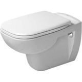 Duravit - D-Code Kanalsız Rimless Asma Klozet Yavaş Kapanır Kapak Dahil Outlet - 45703920A1- - Beyaz
