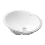 Duravit - Dune Tezgahaltı Hilton Lavabo Beyaz 52 cm Outlet - 0481570000-