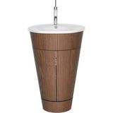 Duravit - Starck Yerden Dolap Ünitesi Amerikan Ceviz Lavabo Dahil Outlet - S1952001313A1-