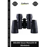 #Dürbün Profesyonel Hd Görüntü Gece Görüşlü Avcılık Kamp Doğa Gözlem 80X80 Uzun Menzilli El Çift Dürbünü