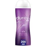 Durex Aloe Vera 2’si 1 Arada Kayganlaştırıcı ve Masaj Jeli 200 ml – Nemlendirici, Rahatlatıcı ve Cilde Dost Etki