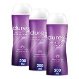 Durex Aloe Vera Özlü Play Kayganlaştırıcı & Masaj Jeli (1 x 200 ml) (3 paketi)