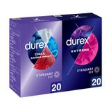 Durex Chill Karma Prezervatif 20’li + Extreme Prezervatif 20'li