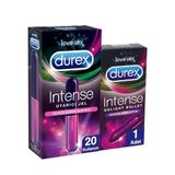 Durex Delight Bullet + Uyarıcı Jel + Uyarıcı 10'lu Prezervatif