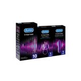 Durex Delight Bullet+Durex Little Devil+Intense 10'lu Prezervatif