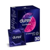 Durex Extreme 30'Li Geciktiricili Ve Tırtıklı Prezervatif, Kokusuz, Lateks