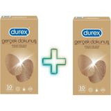 Durex Gerçek Dokunuş Prezervatif 10'Lu ( 2 Paket )