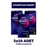 Durex Intense Prezervatif 10'lu 3 Adet