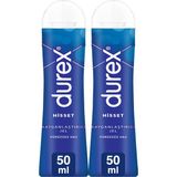 Durex Jel Hisset Kayganlaştırıcı 50 ml X 2 Su Bazlı Kokusuz Formül ile Özel Deneyim