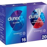 Durex Klasik 16'lı Kondom ve Chill Karma 20'li Prezervatif