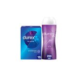 Durex Klasik Prezervatif 16Lı + Aloe Vera Kayganlaştırıcı Masaj Jeli 200 ml