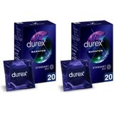 Durex Maraton Geciktiricili Prezervatif 20'li 1 x 20 Adet (2 paketi)