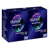 Durex Maraton Geciktiricili Prezervatif 60'lı 30 x 2 Adet, 30'lu + 30'lu