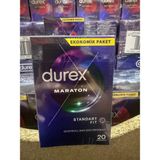 Durex Maraton Serisi 20'li Ekstra Dayanıklı Geciktirici Prezervatif