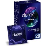 Durex Maraton Serisi 20'li Ekstra Dayanıklı Geciktirici Prezervatif
