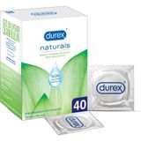 Durex Naturals 40'lı İnce Prezervatif %98 Doğal İçerikli Kayganlaştırıcı