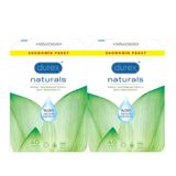 Durex Naturals Doğal Kayganlaştırıcılı Prezervatif 40 lı x 2 Adet