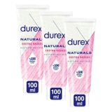Durex Naturals Extra Hassas Kayganlaştırıcı Jel 100 ml 1 Paket (3 paketi)