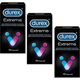 Durex Prezervatif Extreme 10LU Paket 3lü Set