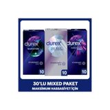 Durex Prezervatif Seti Maraton, Yok Ötesi Ultra Kaygan ve Karşılıklı Zevk Toplam 30’lu