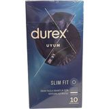 Durex Prezervatif Slim Fit Uyum 10'lu 5052197060980