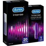 Durex Vibe Bullet Titreşimli Vibratör + Intense Uyarıcı Jel