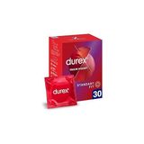 Durex Yakın Hisset Ince Prezervatif 30'lu, Standart