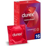 Durex Yakın Hisset Standart Fit Ince Prezervatif - Şeffaf