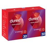 Durex Yakın Hisset Standart Fit Prezervatif 60'lı (30 x 2 Adet)