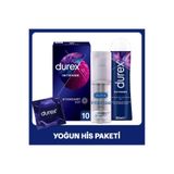 Durex Yoğun His Seti Intense 10'lu Prezervatif + 2'li Kayganlaştırıcı Jel