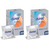 Durex Yok Ötesi Invisible XL 20 Prezervatif (2 paketi)