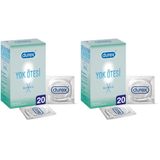 Durex Yok Ötesi Slim Fit 20 Prezervatif (2 paketi)