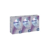 Durex Yok Ötesi Ultra Kaygan Ince Prezervatif 60'lı, Süper Fırsat Paketi (20'li Paket x 3 Adet)