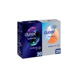 Durex Yok Ötesi XL İnce Prezervatif 20'li + Maraton Geciktiricili Prezervatif 20'li, Avantaj Paketi