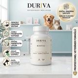 DURIVA Biotic Kedi ve Köpek Probiyotik & Prebiyotik - Açılabilir Ciğer Aromalı Kapsül (Toz Karışım) - Sindirim Desteği