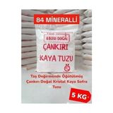 DURMİTTA Çankırı Doğal Kristal Kaya Tuzu 5 kg Türkiye Menşeli 84 Mineralli Sofra Tuzu