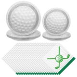 durony 88 adet Golf tek kullanımlık sofra seti Golf kağıt tabaklar ve peçeteler 7 inç ve 9 inç Golf tatlı tabakları spor tema doğum günü dekorasyon parti malzemeleri