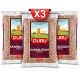 Duru 3'lü Karabuğday ( Greçka) Paketi x 3 Adet 1 kg - 3 kg