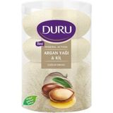 Duru 4lü Argan Yağlı Güzellik Sabunu 400 gr x 4 Doğal Bitkisel Koku ve Mineral Özellikleri