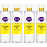 Duru 80 Derece Limon Kolonyası Pet Şişe 4 Adetx400Ml (Karton Ambalajsız) Evissa 100 Gr. Sabun Hediye