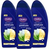 Duru Aloe Vera & Mentol & Kepeğe Karşı Etkili 3x500 ml Şampuan