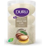 Duru Argan Yağ Kil 4x110 gr Güzellik Sabunu