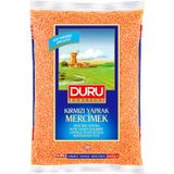 Duru Bakliyat Kırmızı Yaprak Mercimek 1 KG