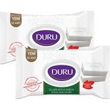 Duru Beyaz Sabun Kokulu Islak Mendil 2X50 Adet