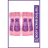 Duru Body Scrub Pink Delight Duş Jeli 4x450ml