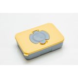Duru Box 1 Parça Islak Mendil Kutusu Gri Type 0 25 X 18 Plastik Çok Renkli Banyo - Ahşap