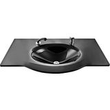 Duru Cam Cam Lavabo Platin Modeli 70X56 cm